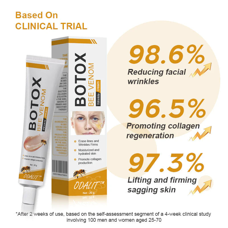 Botox Bee Venom Wrinkle Removal Cream- LAST DAY 80% OFF